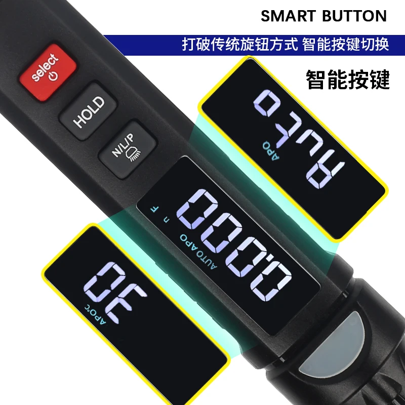 MECHANIC DM5 digital display pen-type multimeter automatic measuring range and intelligent anti burning phase sequence detection