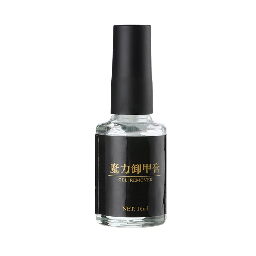 16 مللي مزيل طلاء الأظافر ، يزيل بسهولة وبسرعة هلام البولندية مزيل هلام غير مزعجة للأظافر ، لا حاجة لاحباط ، تمرغ