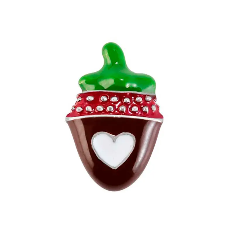 

10pcs Chocolate Covered Strawberry Custom Floating Charms For glass living locket necklace Watches