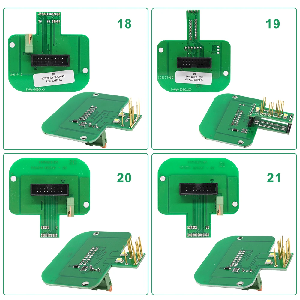 22pcs BDM Frame adattatori completi BDM Chip Tuning Tool strumento di programmazione ECU adattatore 22 pezzi