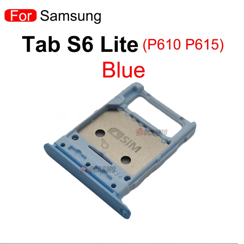 For Samsung Galaxy Tab S6 Lite P610 P615 MicroSD Nano Sim Card Tray Slot Holder Replacement Parts