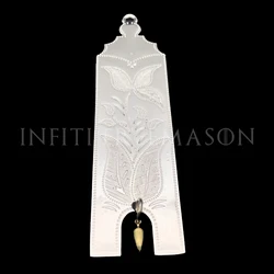 Custom Masonic Juvenile Warden Metalized Mason Custom Jewelry Pendant
