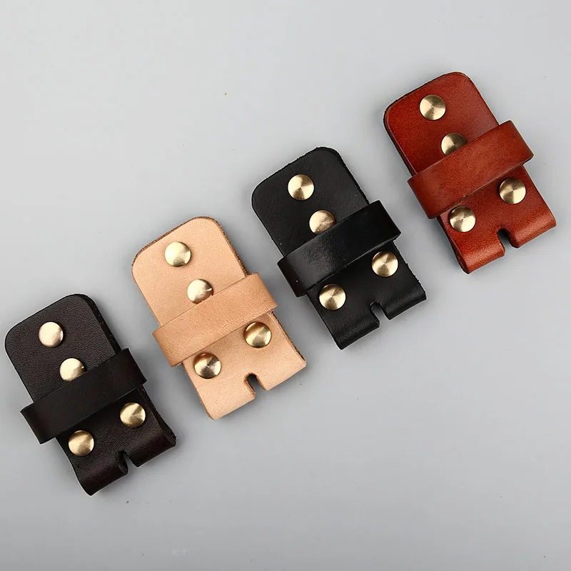 Connection Leather Men's Belt Pin Buckles  Solid Brass Belts Buckle With Rivet DIY Craft Decor Belt Accessories