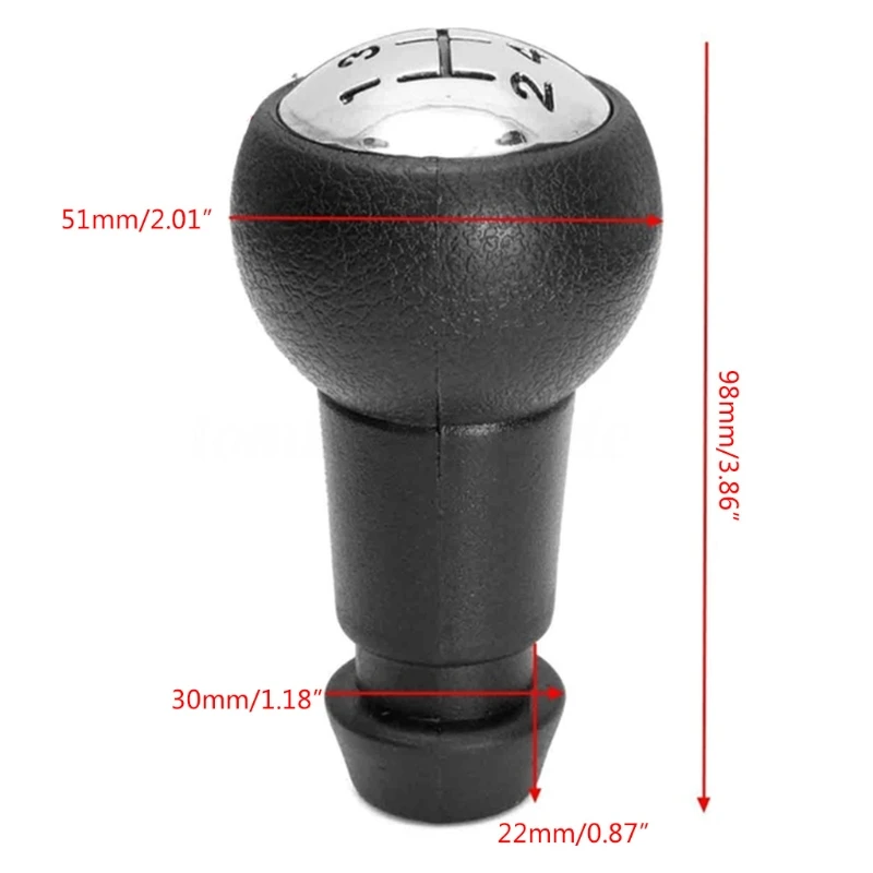 5 Speed Manual Class-Z Gear Shift Knob For Peugeot 301 307 308 407 3008 C2 964B