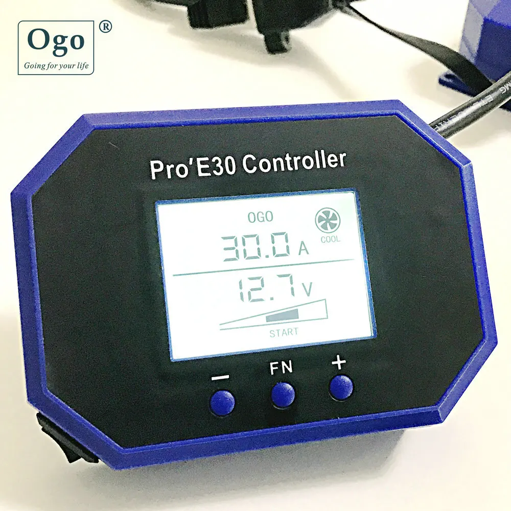 OGO PRO\'E30 INTELLIGENT LCD PWM dynamic working with Engine HHO saving fuels