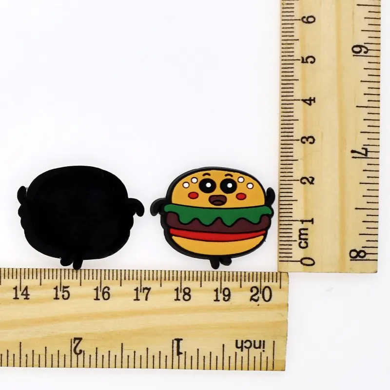 10 PCS Mini Charms For Bracelet Lovely Hamburger Chips Ice Cream Watermelon Milk Tea Pizza Cosplay Fashion Flatback Accessory