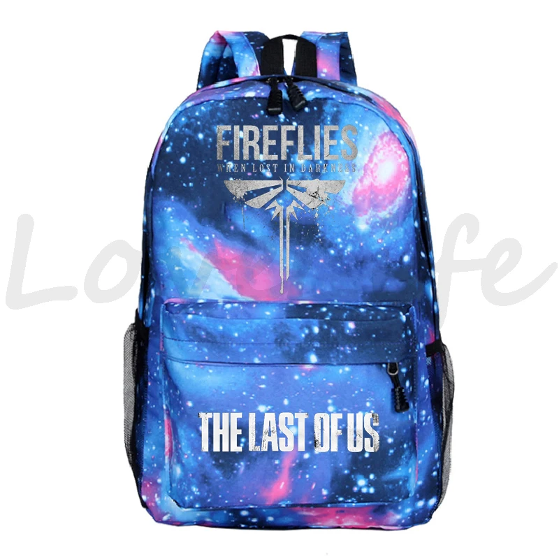 The Last of Us Backpack School Bags for Girls Boys Mochila Knapsack Teens Game Print Bookbag Kids Travel Rucksack