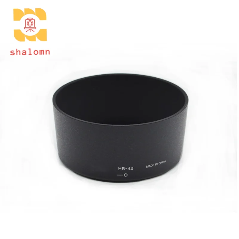 ใหม่เลนส์ฮูด60มม.สำหรับ Nikon HB-42 60 2.8G F2.8G เช่น AF-S Micro