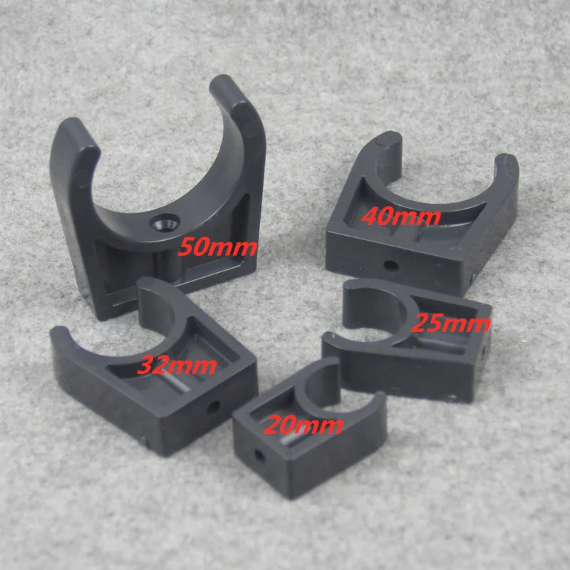 PVC Rohr Klemme Garten Micro Bewässerung Armaturen Stetige Feste U-typ Wasser Rohr Strap Clip Rohr Anschlüsse 1 Pcs