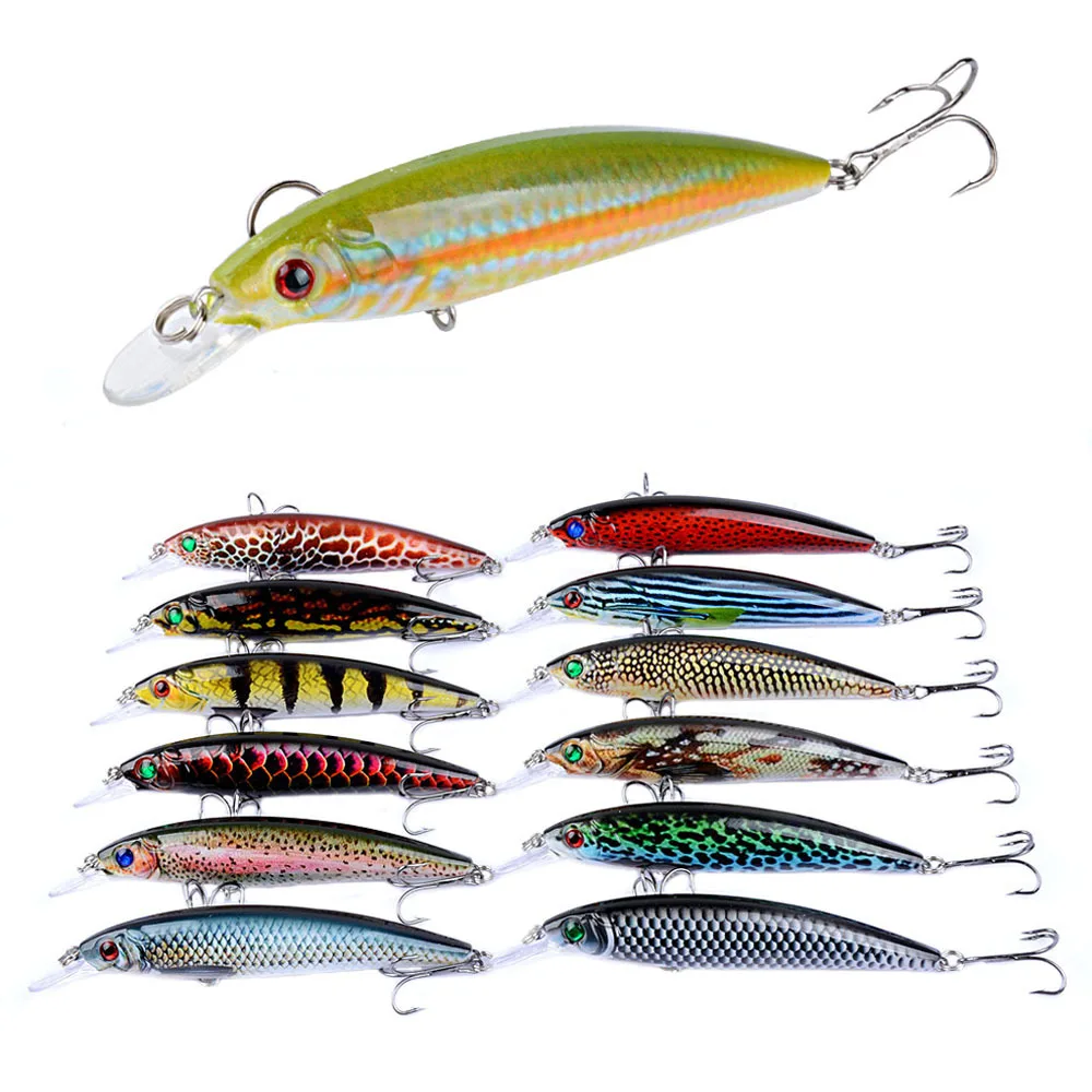 1PCS Japan Hot Model Sinking Minnow Fishing Lures 11cm 13.4g Jerkbait Bass Pike Carkbait Wobblers Swim Bait Professional Bait