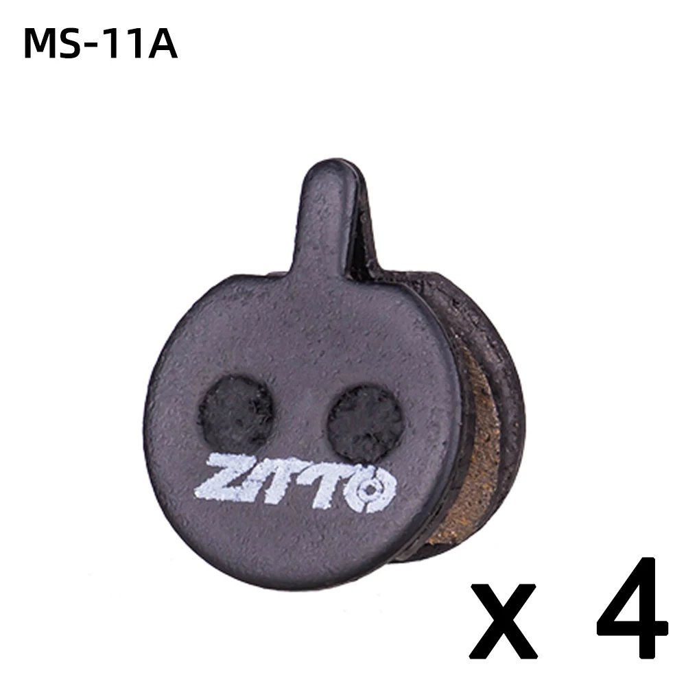 ZTTO 4 Paar MTB Halbmetall-Fahrrad-Bremsbeläge, leise Keramik für Fahrrad-Scheibenbremse M8020 M6100 MT200 Führungscode E9 DB ER MT6 MT4