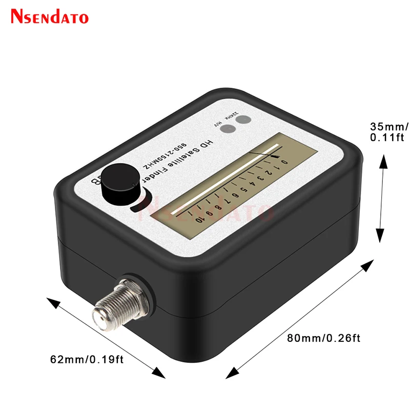 Digital LCD satfinder Satellite Finder Alignment Signal Meter Receptor For Dish TV LNB Direc Digital Signal Amplifier Sat finder