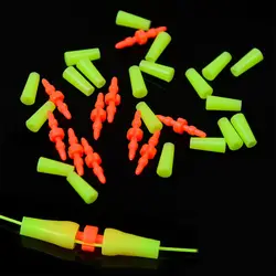 10 sets Palstic Rock Sea Fishing Anti Wind Bar Cara Rod Bobber Float Stoppers Fishing Tackle Fishing Float Stoppers