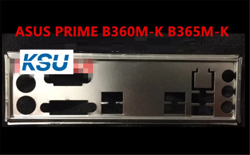 

New I/O shield back plate bracket of motherboard for ASUS PRIME B360M-K B365M-K Baffle Back plane Backplane free shipping