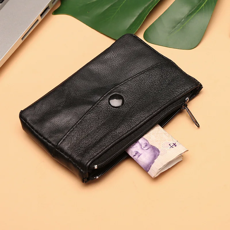 

Genuine Leather Coin Purse Japanese Fashion Key Case Cross-Border Bus Wallet Sheepskin Wallet Mixed Batch