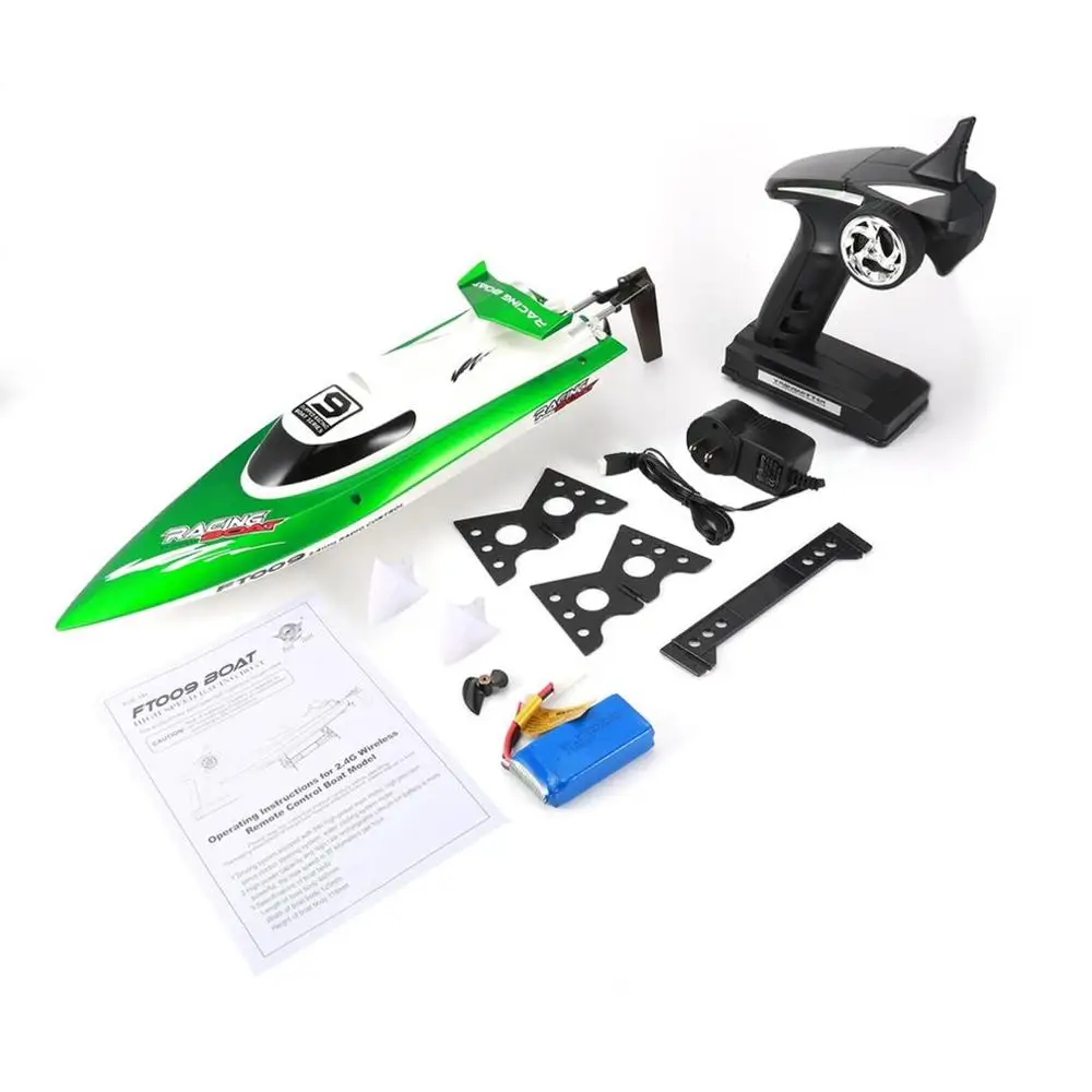 2.4GHZ 4CH Electric RC Boat 30KM/H High Speed Radio Remote Controlled Speedboat Racing   Water Cooling  Remote Control Boats