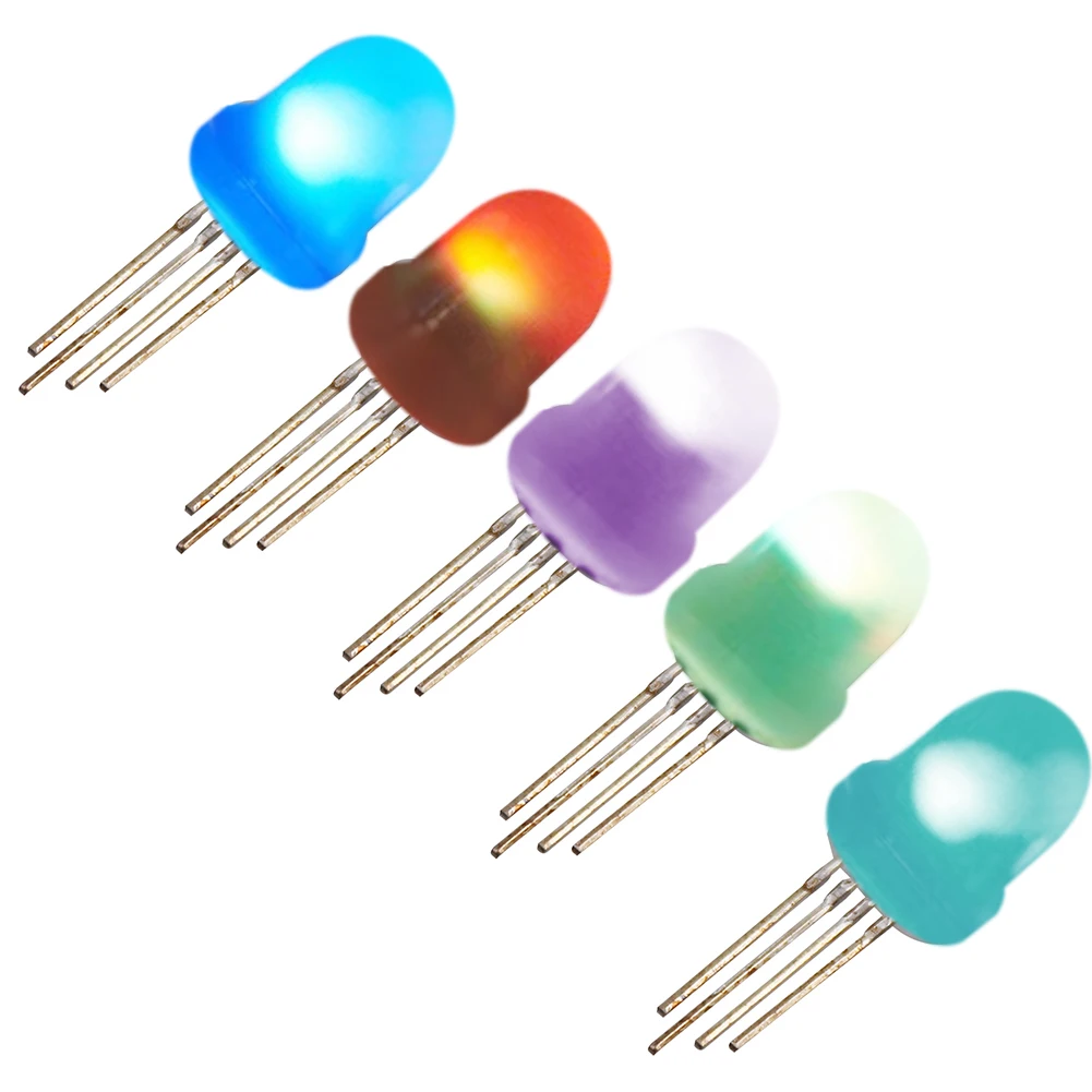 Dc 5V 5Mm 8Mm Neo Pixel Arduino Led Chips Rgb Full Color Led Chip APA106 Als WS2812B 2Pcs/10Pcs/100Pcs/500Pcs/1000Pcs