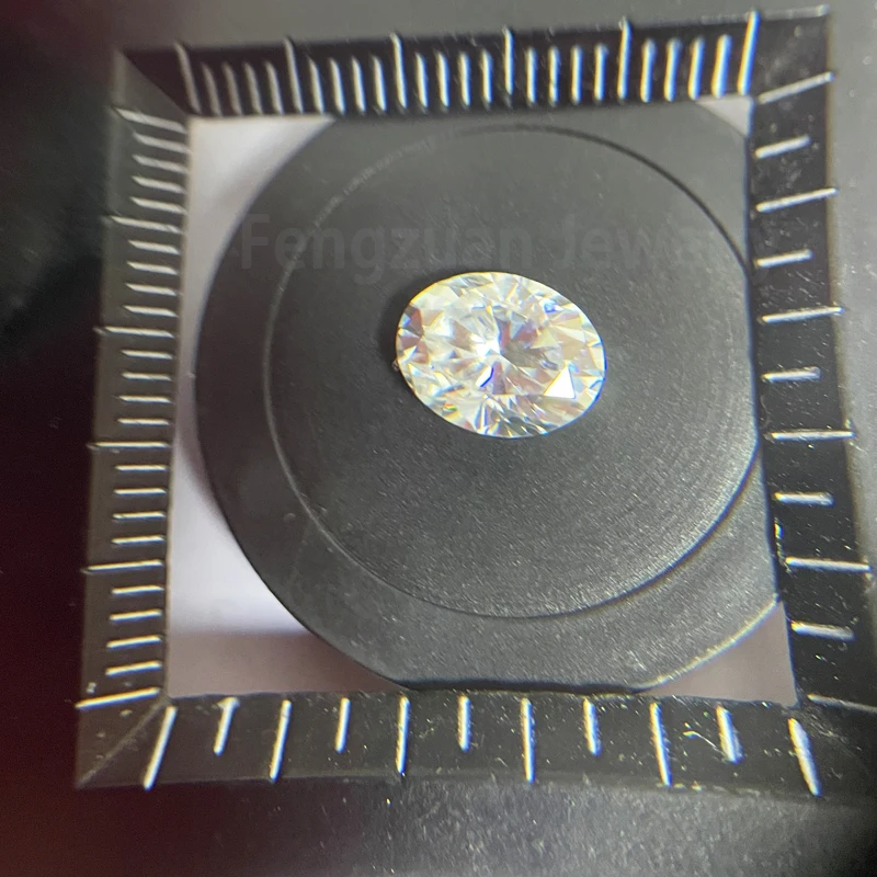 

Loose Oval Moissanites Gems 1 carat 5x7mm D VVS GRA Moissanite Diamoand tone for Bracelet Ring