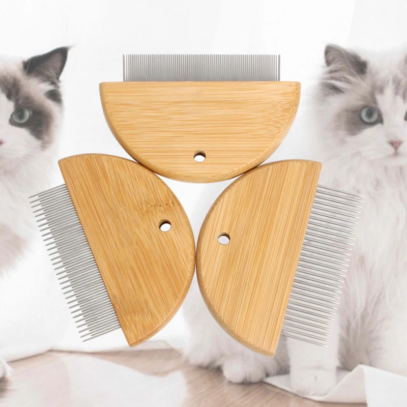 Cat Comb Dog Pet Grooming And Care Products Removes Hairs For Slicker Brush Take Out Combing Long Multibrush Lice Metal Animal