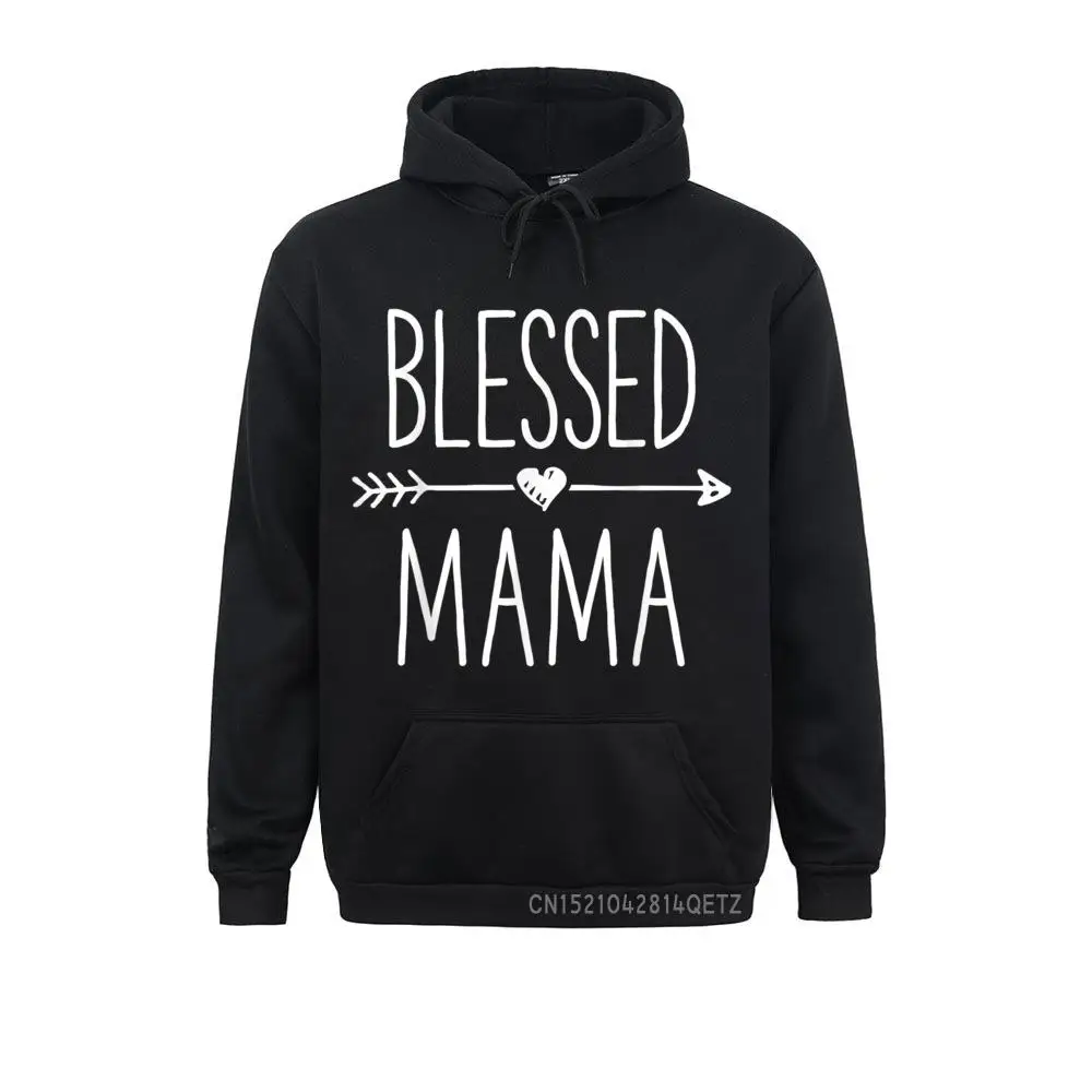 

Blessed Mama Unisex Mother Moms Mommy Grandma Men Gifts Sweatshirts Print Hoodies Long Sleeve 2021 Popular Clothes Boy