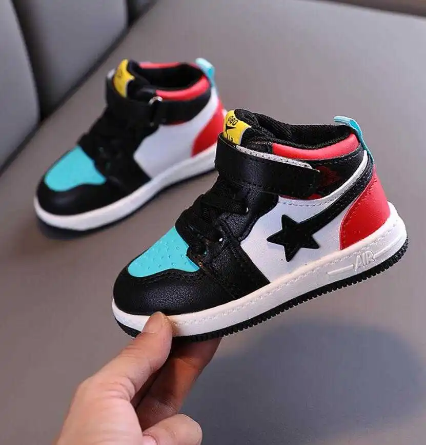 Spring Summer Children Running Shoes Boys Girls Sport Shoes Breathable Infant Sneakers Soft Bottom Non-slip Casual Kids Sandals