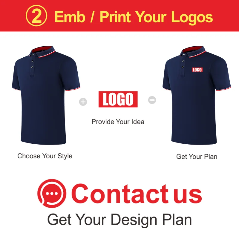 YOTEE 2020 Embroidery Custom polo shirt Uniform Company Group Team Print Photo/Logo Short Sleeve polo homme Women and Men 5XL