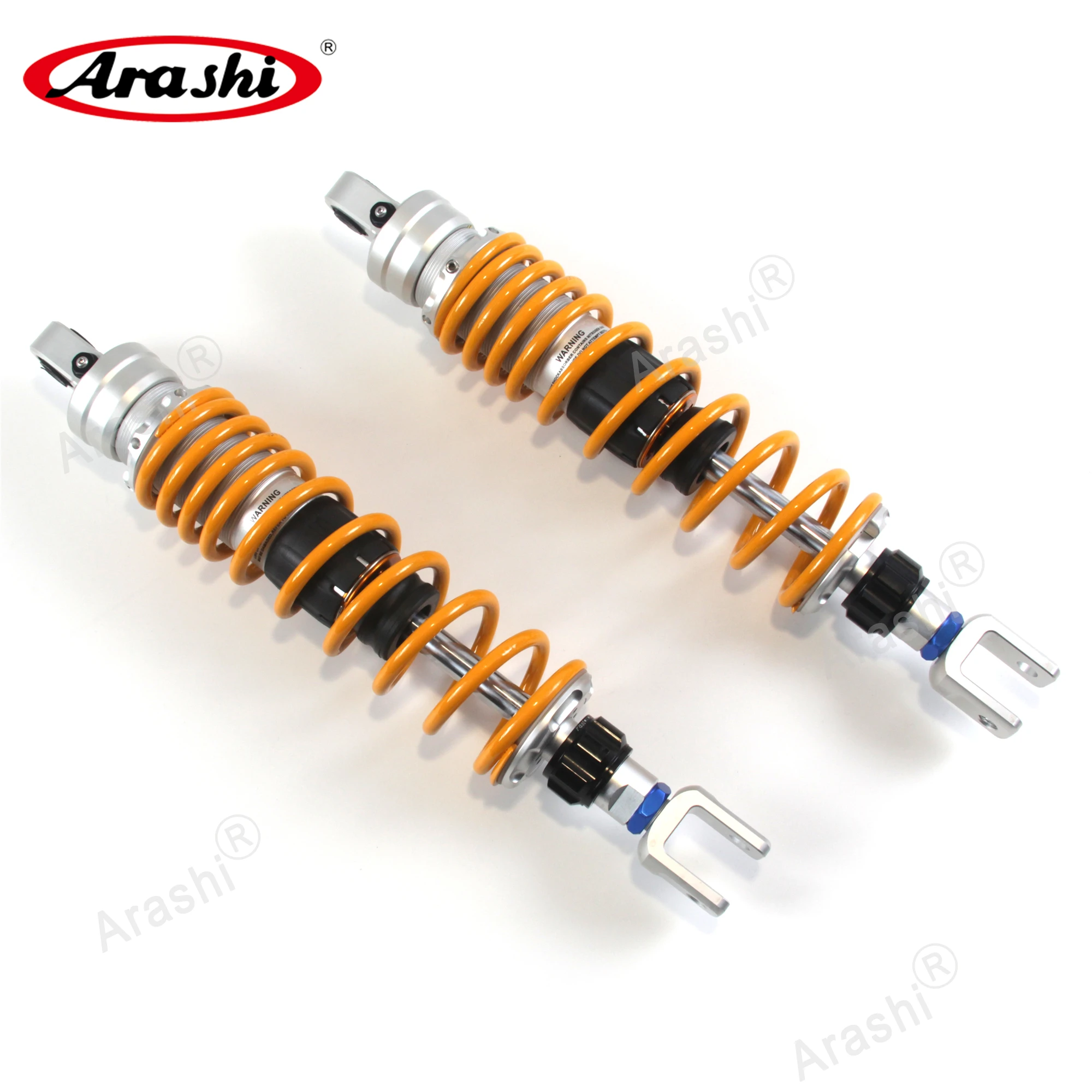 ARASHI Silver Wing 2002 - 2007 Adjustable Rear Shock Absorbers For HONDA SILVER WING 2003 2004 2005 2006 CNC Suspension Motor