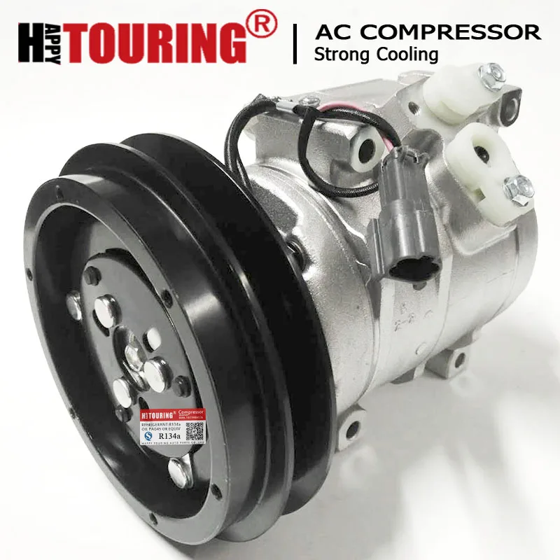 

10S15C Conditioning AC Compressor for Caterpillar John Deere KOMATSU PC400 447220-4052 447220-4053 447220-4780 447220-4781