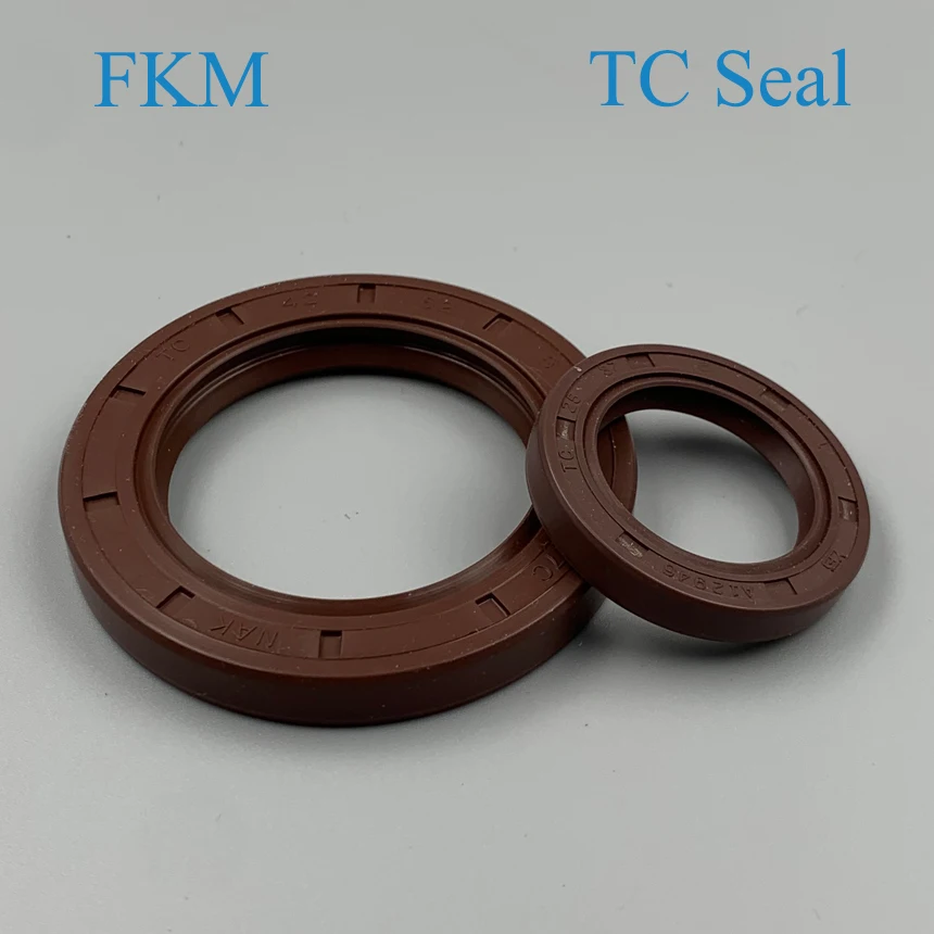 

8*15*5 8x15x5 8*16*5 8x16x5 8*18*6 8x18x6 Fluoro FKM Fluorine Rubber 2 Lip Spring TC Ring Gasket Radial Shaft Skeleton Oil Seal