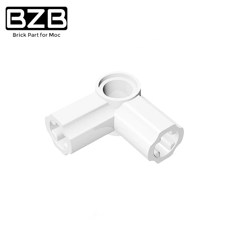 BZB MOC 32014 6#90 Degree Cross Shaft Connector High-tech Building Block Parts Brick Model Kids DIY Educational Toys Best Gifts