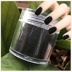 10ML/Bottle Nail Flocking Black Velvet Powder Dust Cashmere Nail Art New Nail Velvet Powder Dust Cashmere 17 Colors to Chose