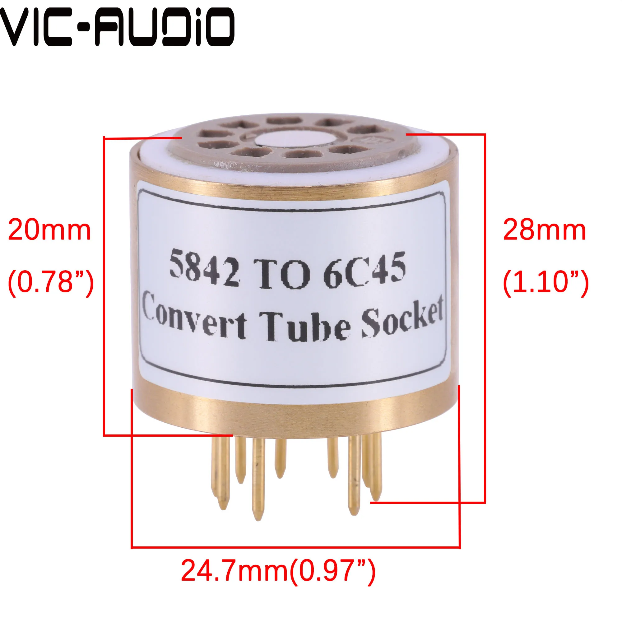 1 шт., усилитель для вакуумной трубки от 5842 до 6C45