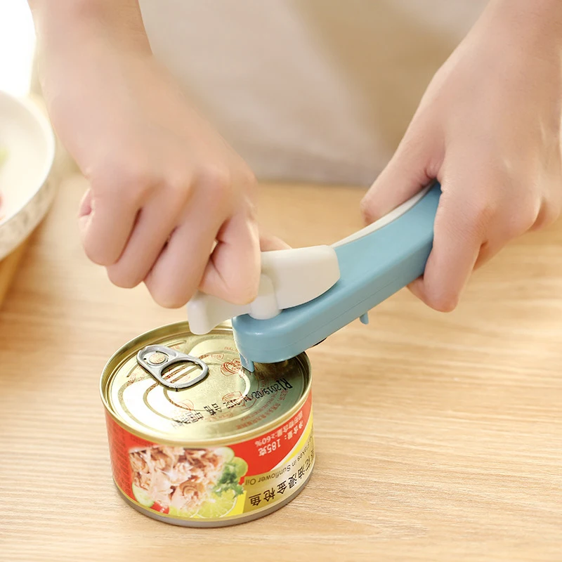 Tin Can Opener Alloy Blade Professional Handheld Manual Can Opener Bottle Opener Screwdriver Can Opener Kitchen Tools Gadgets