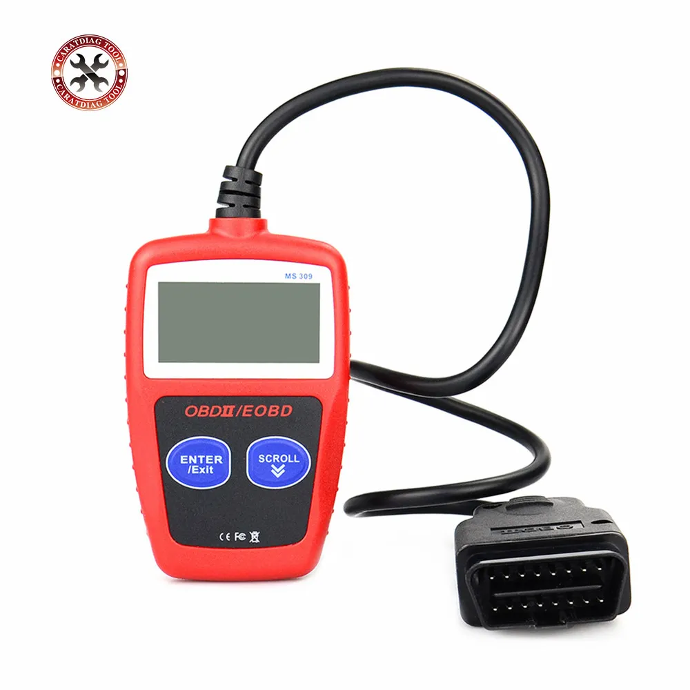 MS309 OBD2 الماسح الضوئي رمز القارئ سيارة MS 309 السيارات أداة تشخيص OBD 2 سيارة التشخيص المحرك أفضل من ELM327 #1