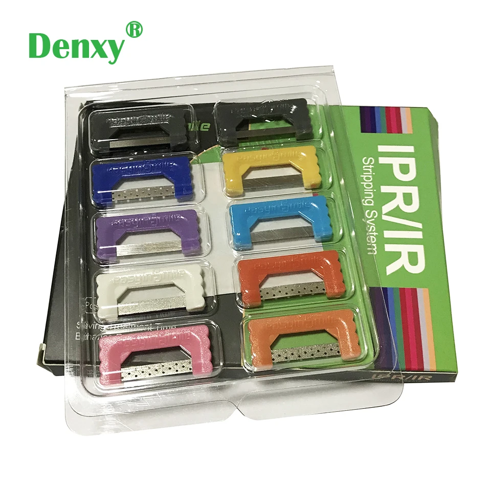 High Quality Denxy Dental IPR Stripping System Dental Oral Care Polishing Strip Molar Oral Care Dental Lmplant Clean Tools