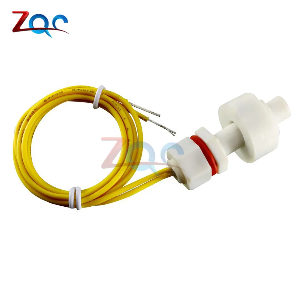 Normally closed low pressure float switch ZP2508 Mini PP Tank Pool Water Liquid Level Sensor Module Vertical Float Switch 36mm