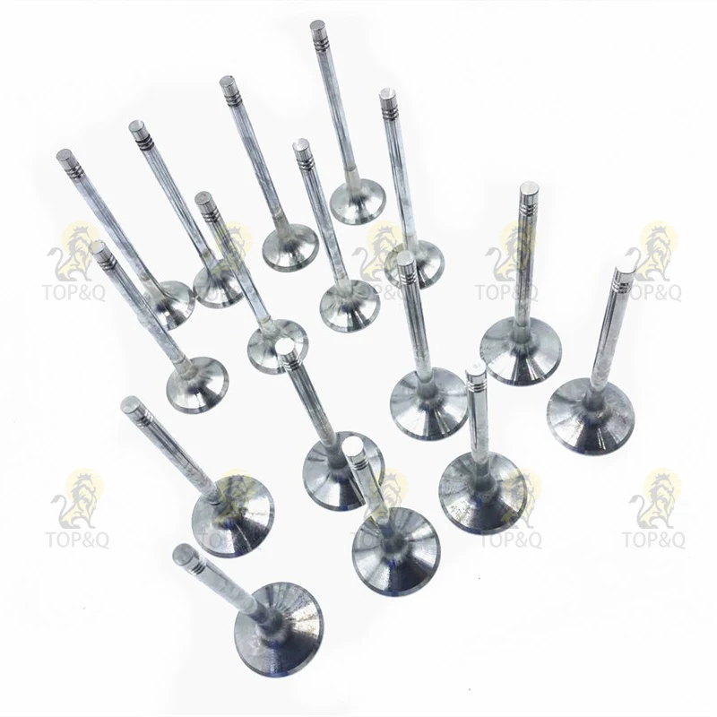 Intake Valve and Exhaust Valves Set Fit For Great Wall Haval H6 COUPE H8 H9 F7 wingle 7 GW4C20 engine parts 16Pcs car