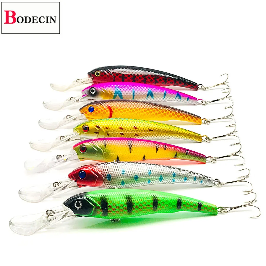 Hard/Big/Artificial/Fake Bait Fishing Tackle/Lure/Crankbait/Carp Jerkbait Minnow Wobbler For Fish/Trolling/Pike Swimbait Peche