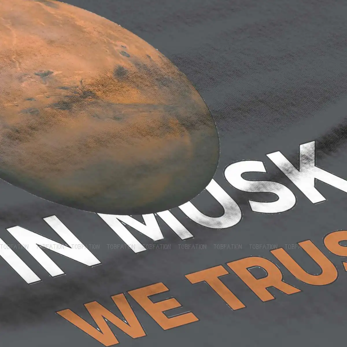 In Mask we Trust Classic Women Tshirts Mars 2020 Space Explorers Vintage Female Clothing Oversized Cotton Graphic Streetwear