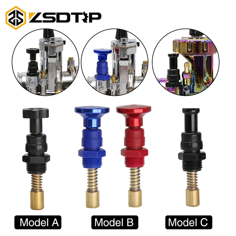 ZSDTRP For PE PWK Carburetor Throttle Valve Assembly KDX125 Add Concentrated Auto Handle Manual Valve Control Switch