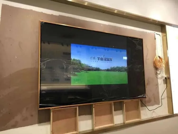 55 65 75 "polegadas lcd led tv tv com vários idiomas android smart wifi iptv DVB-T2 tv led