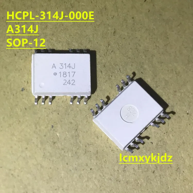 5Pcs/Lot ,  HCPL-314J HCPL-314J-500E  HP314J A314J SOP-12   ,New Oiginal Product New original free shipping fast delivery