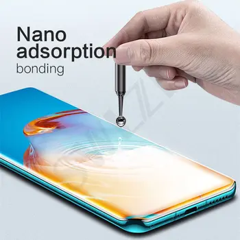 1-4 ks UV tvrzeného skla pro Huawei Nova 7 8 Pro Mate 20 30 P30 40 P40 Pro Plus ochranné sklo na displej telefonu UV sklo 8 nejlepší prodej Displej Huawei P40 Pro Plus - №5