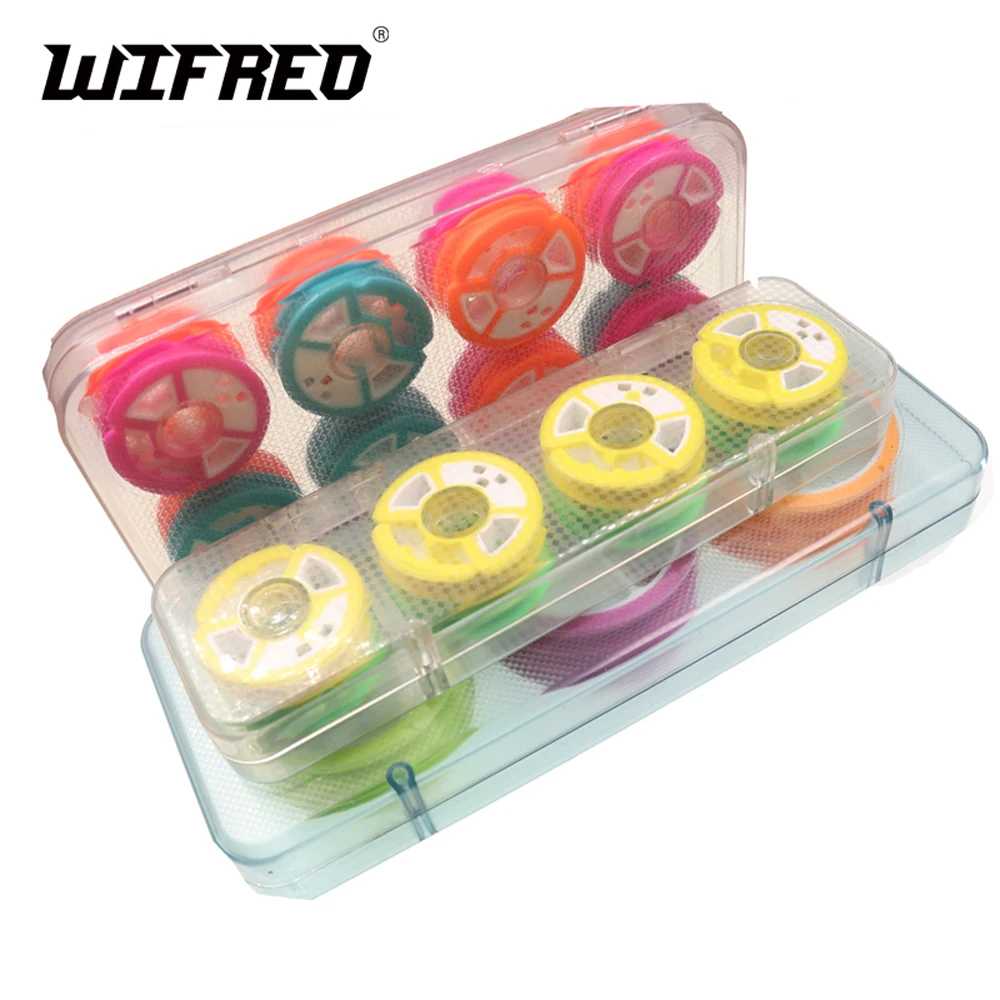 Main Line Box Fishing Tackle Box with Silicone Round Board Fishing Line Holder Carp Leader Main Line Rig/Flies Pupa Storage Case