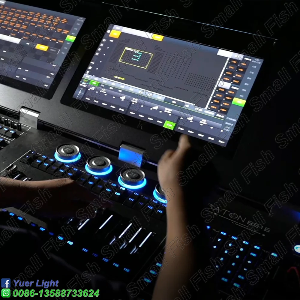 King Kong Touch 6616 Controller Professional Stage DJ Equipment Console Disco Party Par Light Console Customized Based on linux