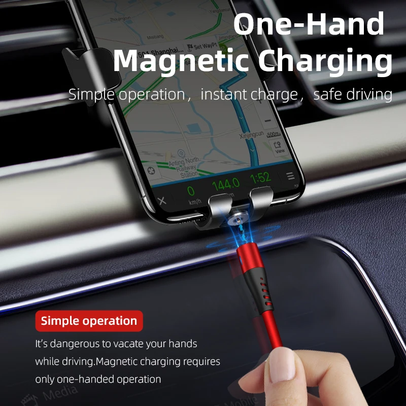 AUFU Liquid Silicone Magnetic Charging Cable USB Type C for Samsung Xiaomi Huawei Micro Magnetic Cable For iPhone 12