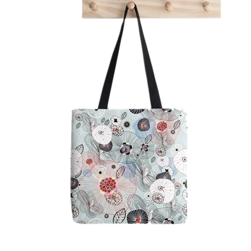 Funny 2021 Shopper Witchy Tote Bag Printed Tote women Harajuku shopper handbag girl Shoulder shopping bag Lady Canvas Bag