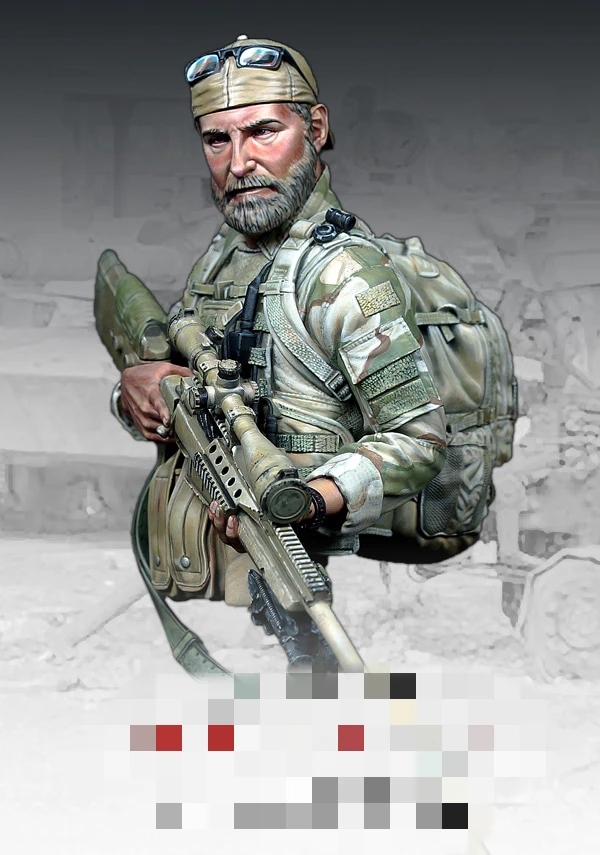 

1/10 Модель бюста из смолы GK, комплект в разобранном и неокрашенном виде