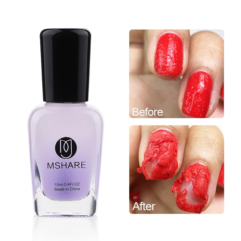 

MSHARE Magic Remover Gel Bottle Harmless Nail Gel Polish Lacquer