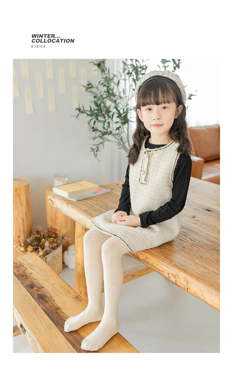 1-12Y Infant Mädchen frühling herbst baumwolle vertikale leggings streifen mehrfarbige baby kind atmungs strumpfhosen Twist kinder strümpfe – Detail 16